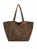 Ruime Shopper Met Luipaardprint