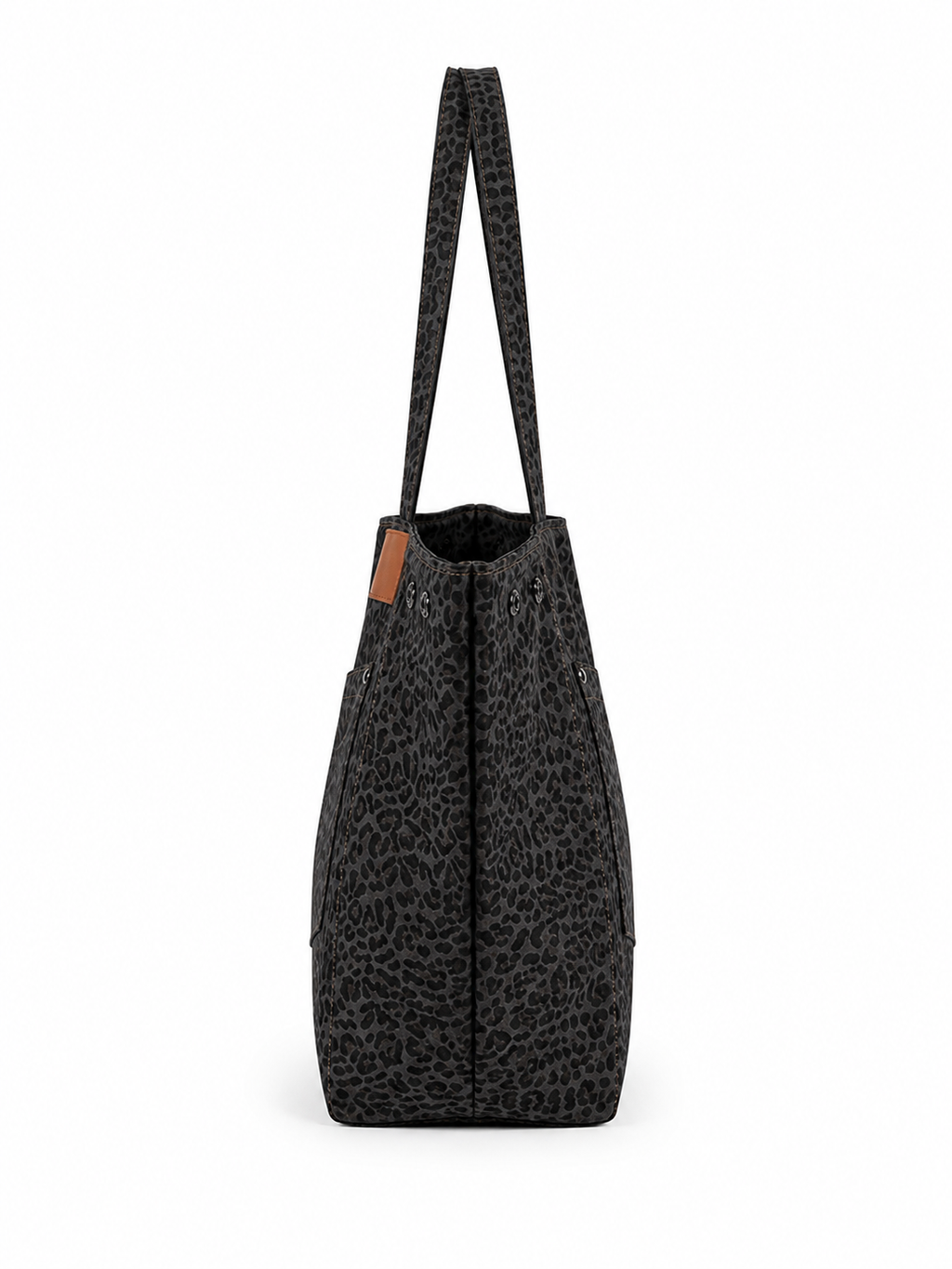 Ruime Shopper Met Luipaardprint