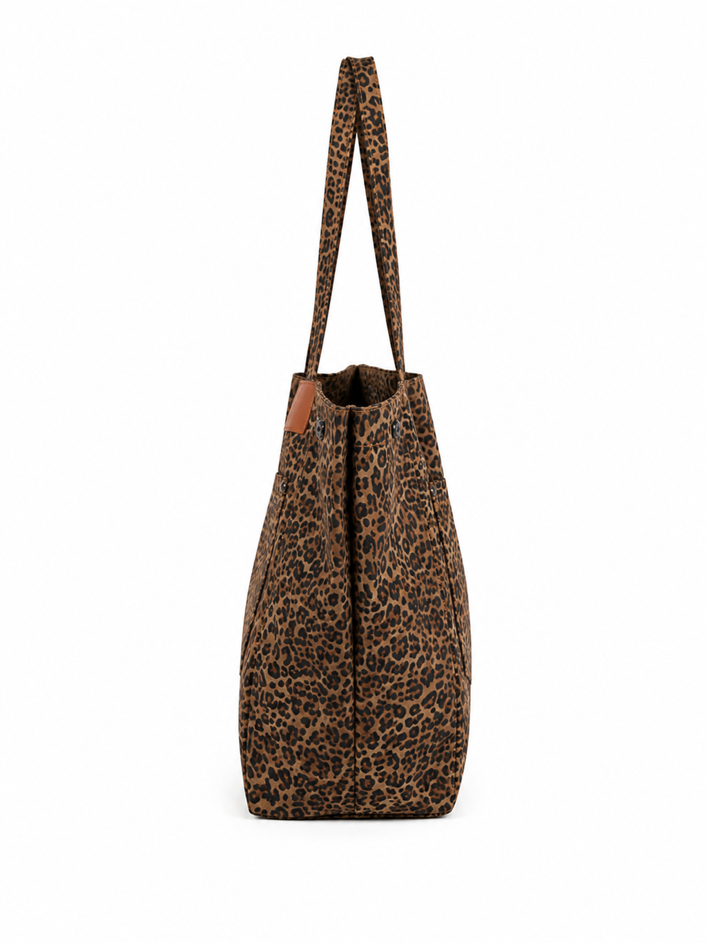 Ruime Shopper Met Luipaardprint